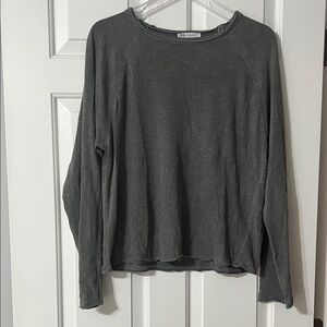 Zara Gray Knit Top